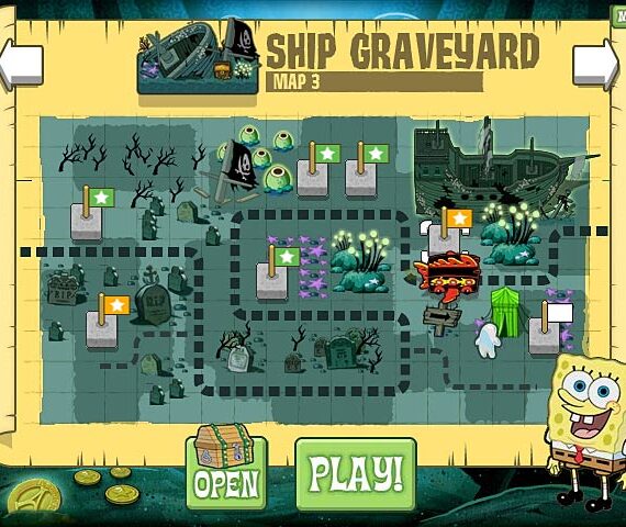 SpongeBob Atlantis SquareOff