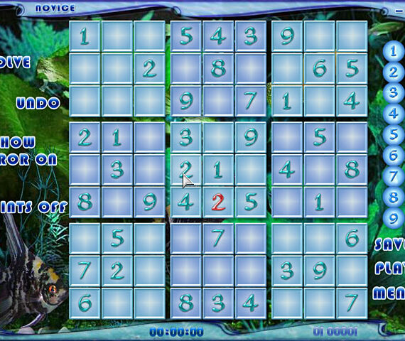 Blue Reef Sudoku