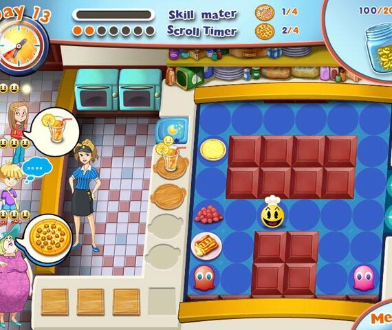 The PAC-MAN Pizza Parlor