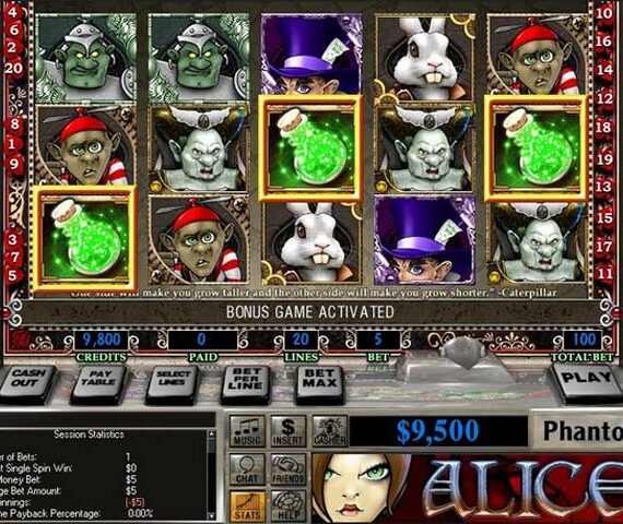 Slot Quest: Alice in Wonderland