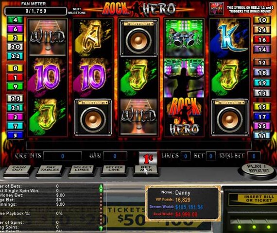Epic Slots: Rock Hero