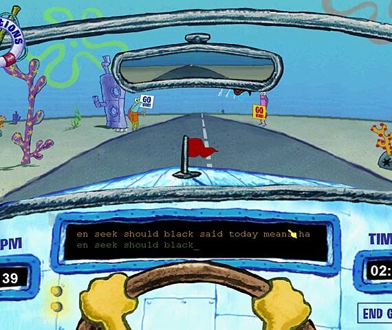 SpongeBob SquarePants Typing