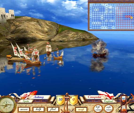 The Great Sea Battle: The Game of Battleship