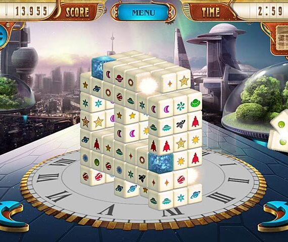 Mahjongg Dimensions Deluxe: Tiles in Time